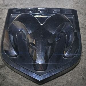 Dodge Ram Emblem in Silver